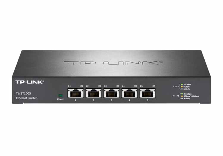 普聯(lián)（TP-LINK） TL-ST1005 5口全萬兆企業(yè)級以太網(wǎng)交換機